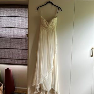 Jenny Yoo Collection Cream Wedding Dress